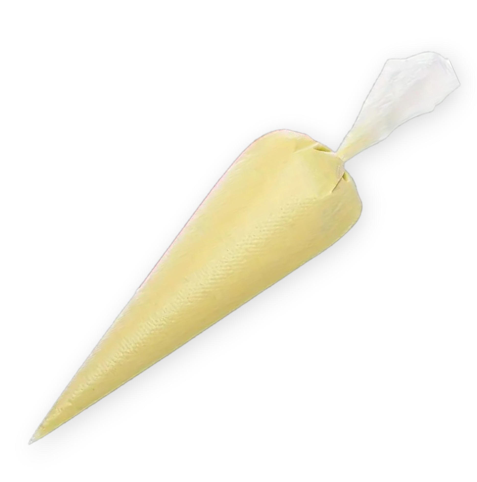 Thick disposable piping bags for cake decorating – 10 pack, 25 cm long, non-slip textured surface.