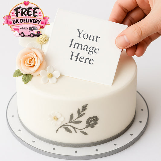 Custom Cake Decorations with Your Own Images!